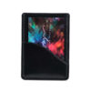 Shell cordovan card case, black color